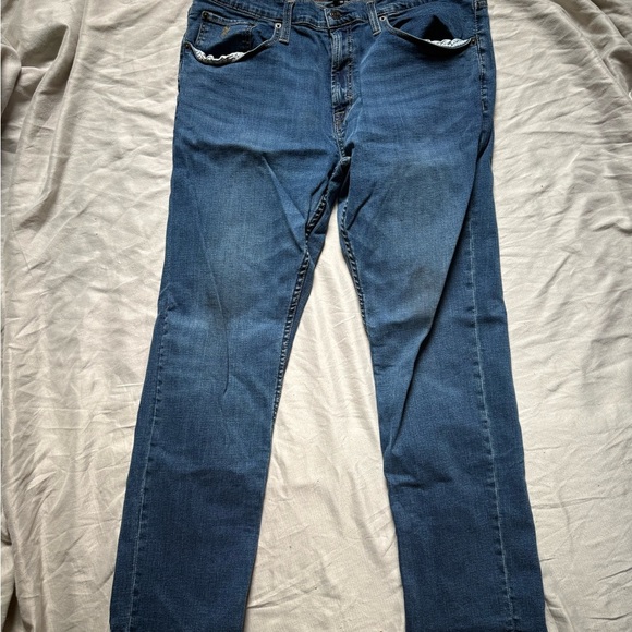 US Polo Assn Straight Leg Jeans W36 L30 Medium Wash Denim 99% Cotton 33x29 - Picture 1 of 7